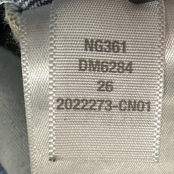 Madewell The MomJean Denim Tapered Leg Jeans Leacrest Wash High Waist Size 26 - Picture 9 of 9